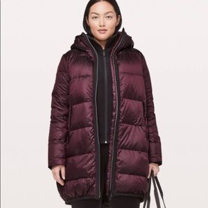 lululemon cloudscape Long jacket 2
